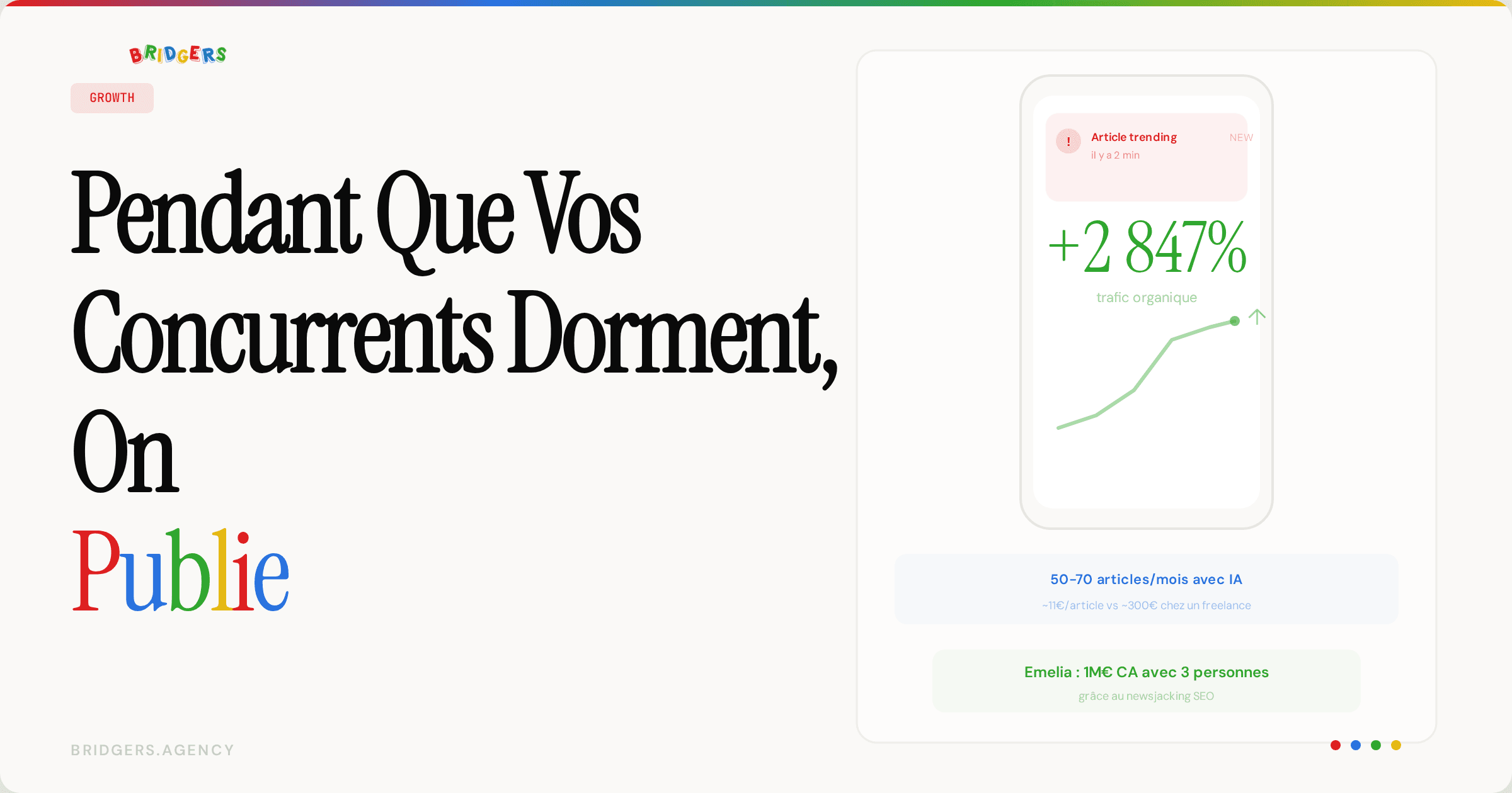 Newsjacking SEO : Comment on Génère 50 à 70 Articles par Mois en Surfant sur l'Actu