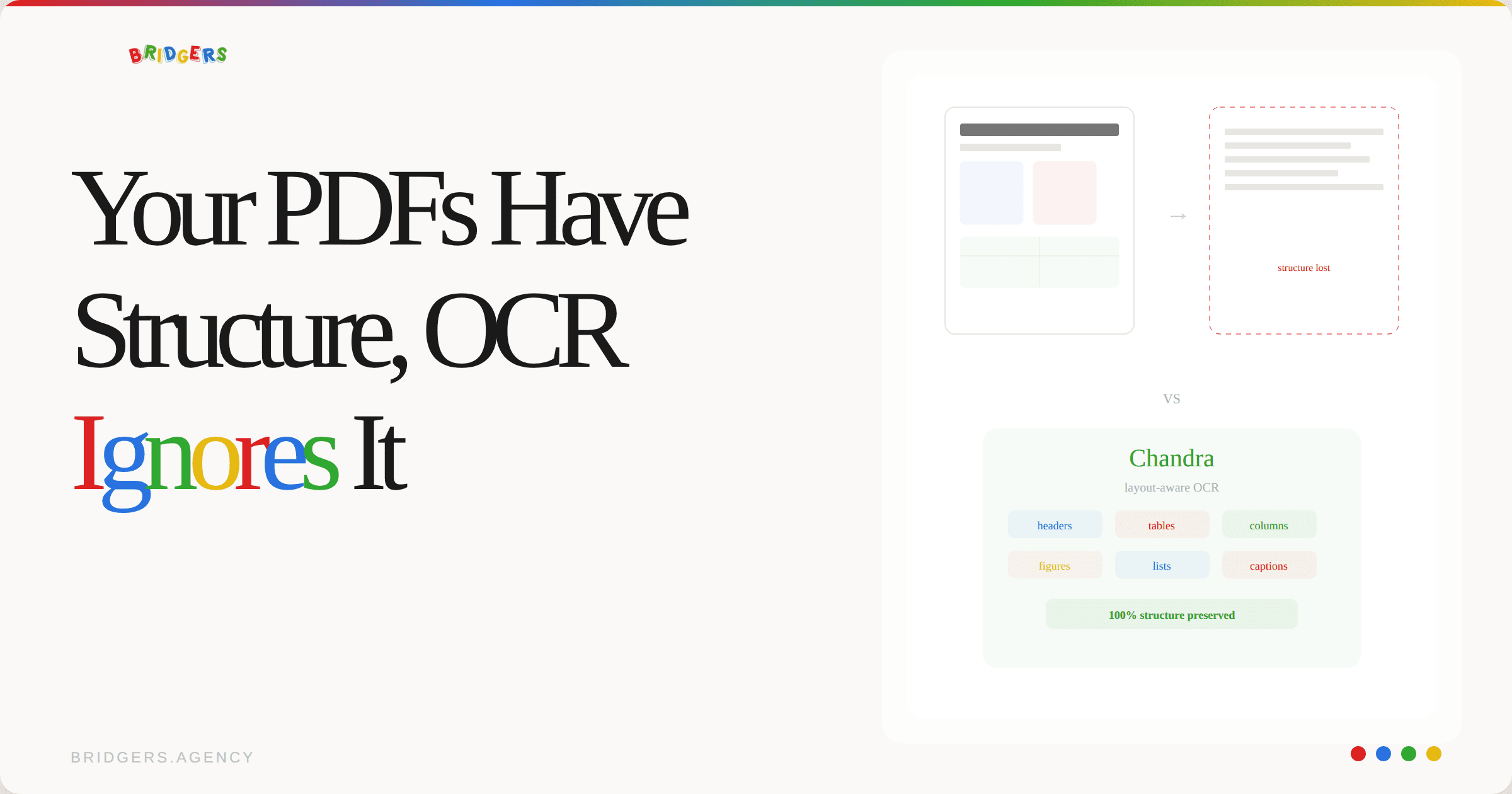 Chandra OCR Reignites the Structured Document Race: Why Layout Understanding Matters Again