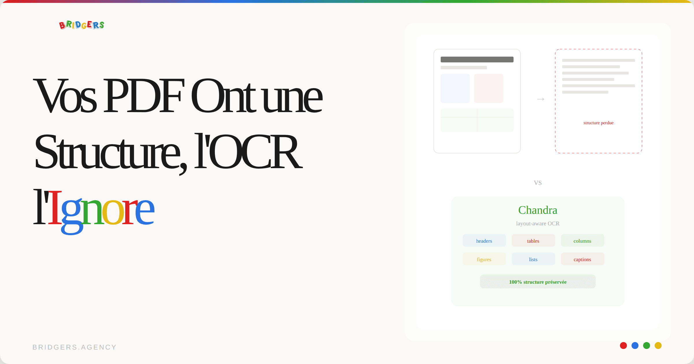 Chandra OCR Relance la Course au Document Structuré : Pourquoi le Layout Redevient Central