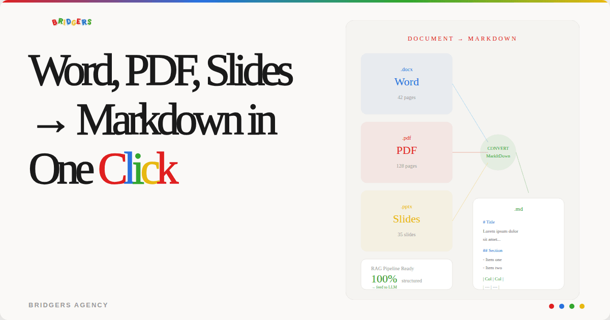 MarkItDown: Microsoft's Free Tool to Prep Your Documents for RAG Pipelines